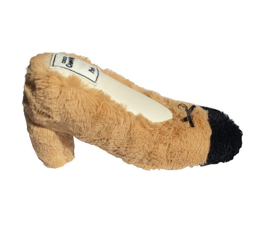 Cap Toe Nude Heel Dog Toy