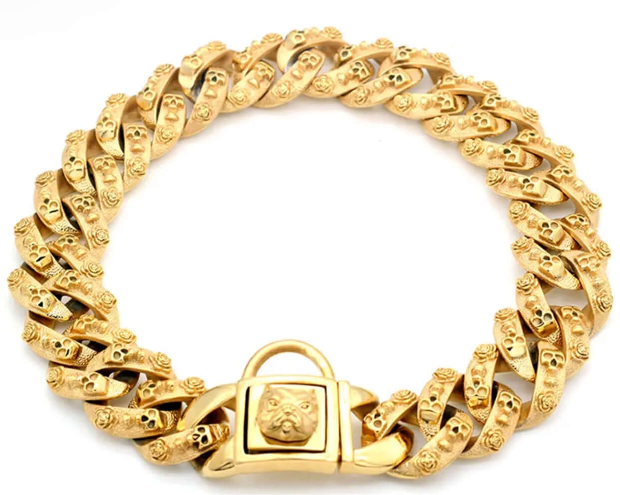 Bully Collar 25mm - Gold