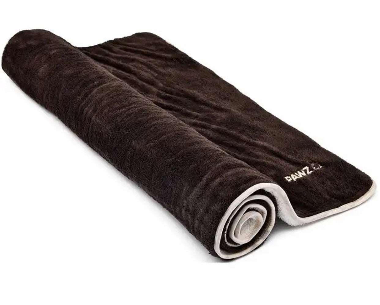 Pawz Dog Fleece Bath Towel - Camel/Brown