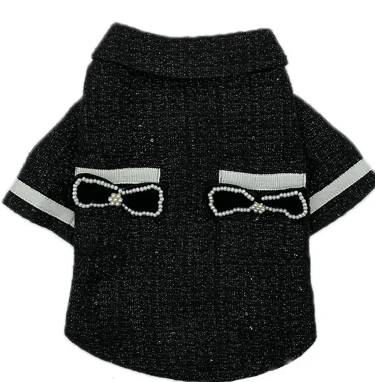 Tweed Gentleman Jacket - Black