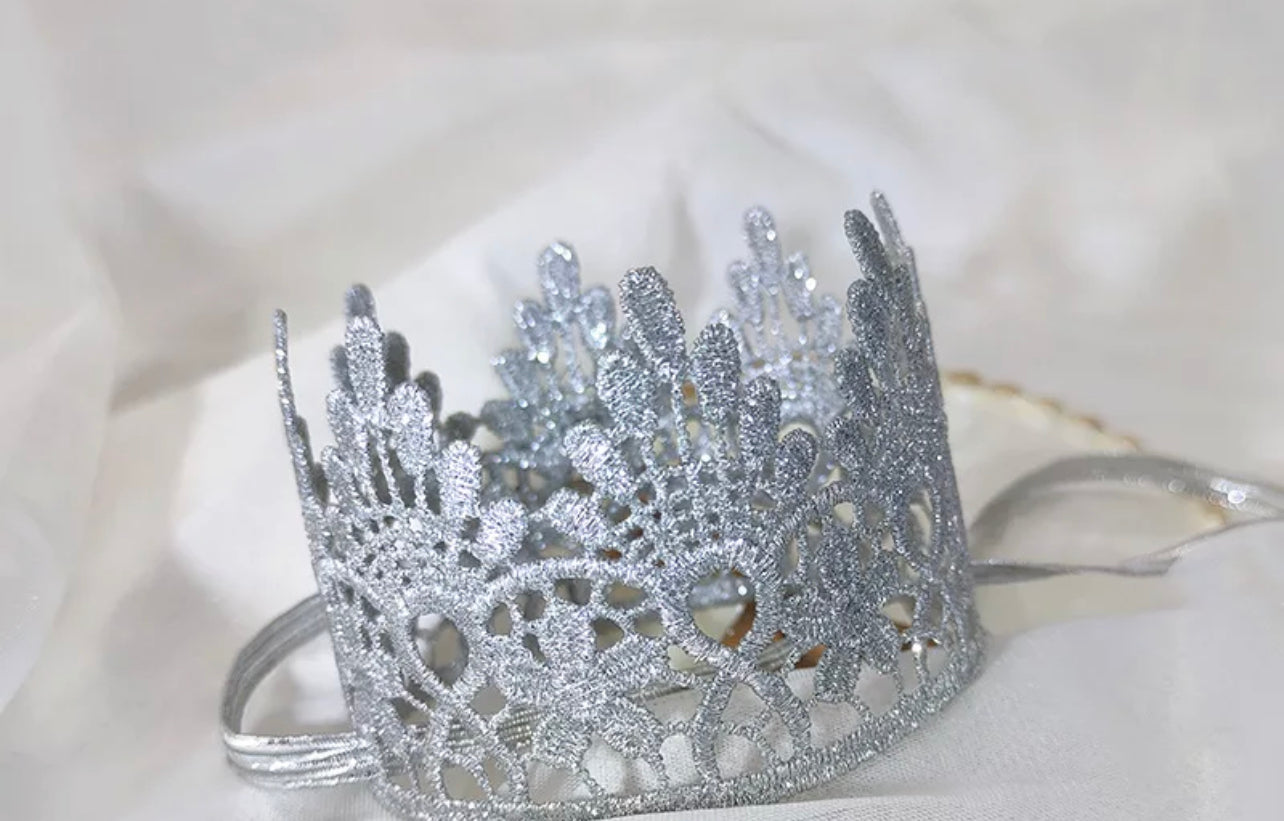 Lace Crown #1 - Gold/Silver