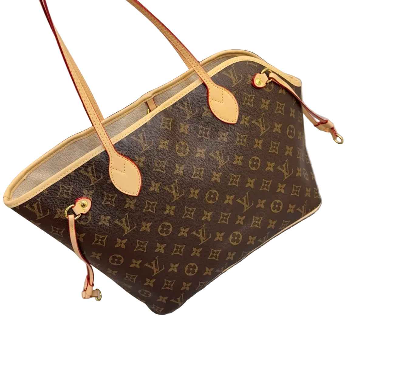 Woof Luxury Bone Pet Carrier Tote Bag - Brown