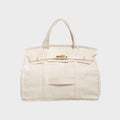 Canvas Boatkin Tote Bag - Navy