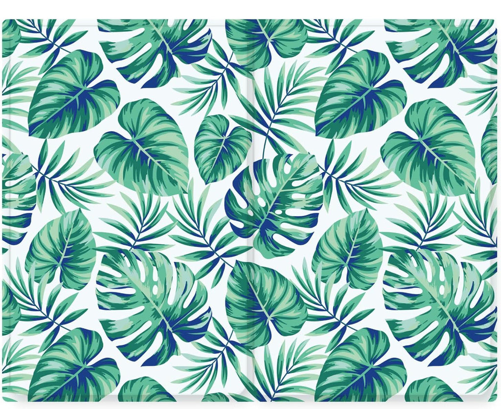 Dog Cooling Mat Leaf Print