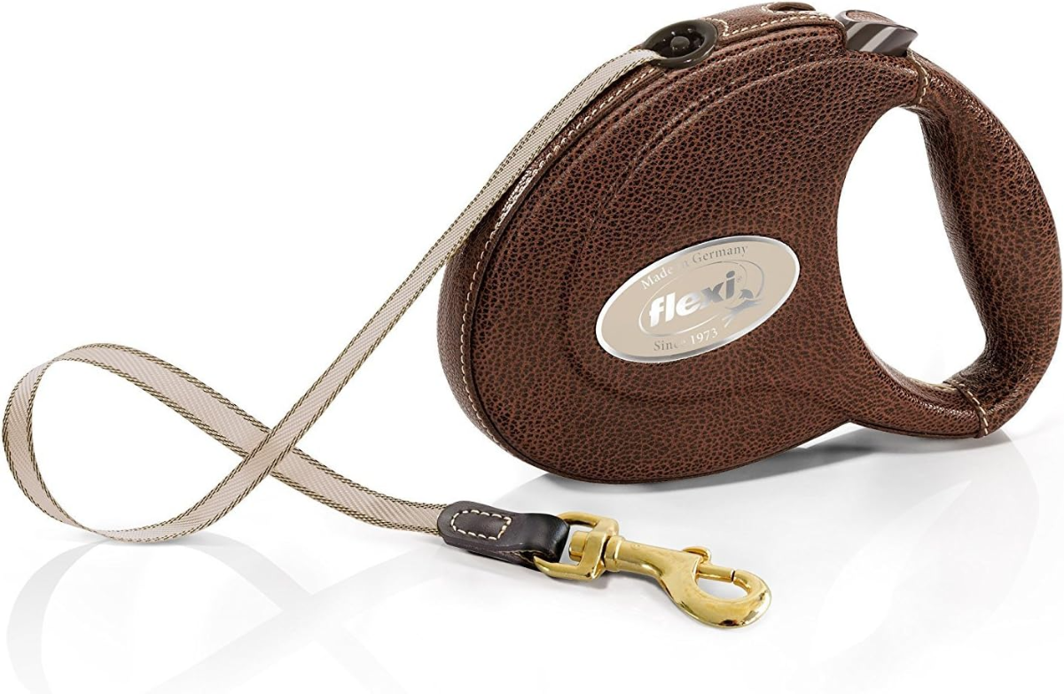 Flexi Leather Tape Brown Medium 5m