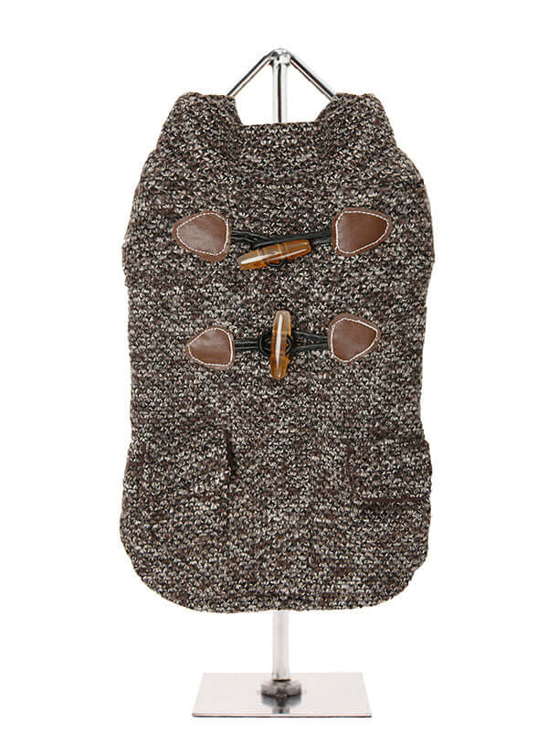 Brown Argyll Tweed Coat