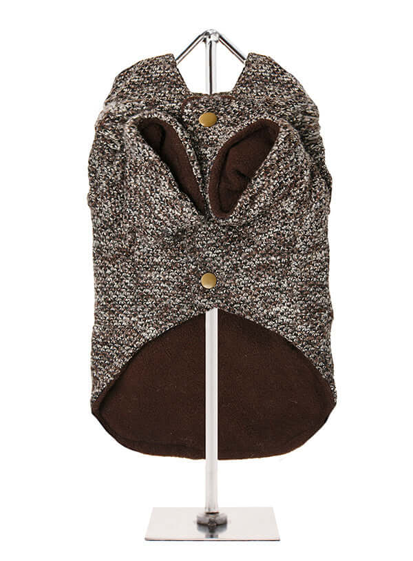 Brown Argyll Tweed Coat