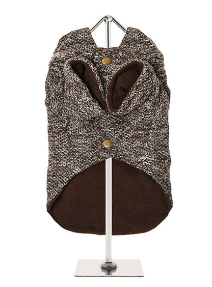 Brown Argyll Tweed Coat
