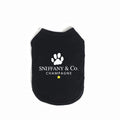 Sniffany & Co Dog Top - Black/White