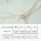 Pearl Rose Dog Necklace