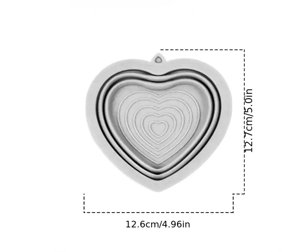 Collapsible Silicone Dog Heart Shapes Bowl