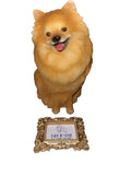 Pomeranian Sitting Ornament