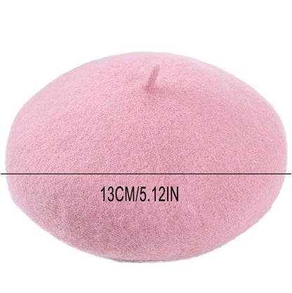 Dog Beret Hat - Pink