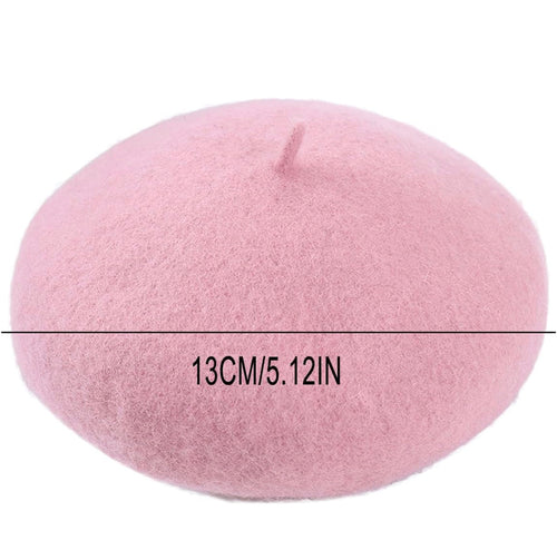 Dog Beret Hat - Pink