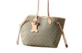 Woof Luxury Bone Pet Carrier Tote Bag - Khaki