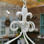 Vintage Crown Metal Flower Basket