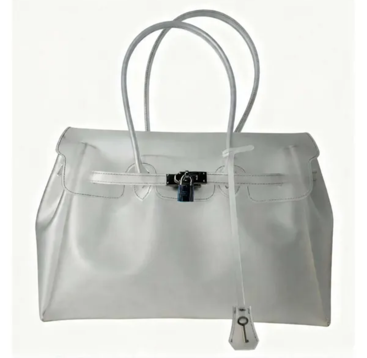 The Jelly Firkin Tote Bag - Transparent