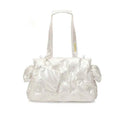 Luxury Designer Bubble Dog Carrier - White Pearl