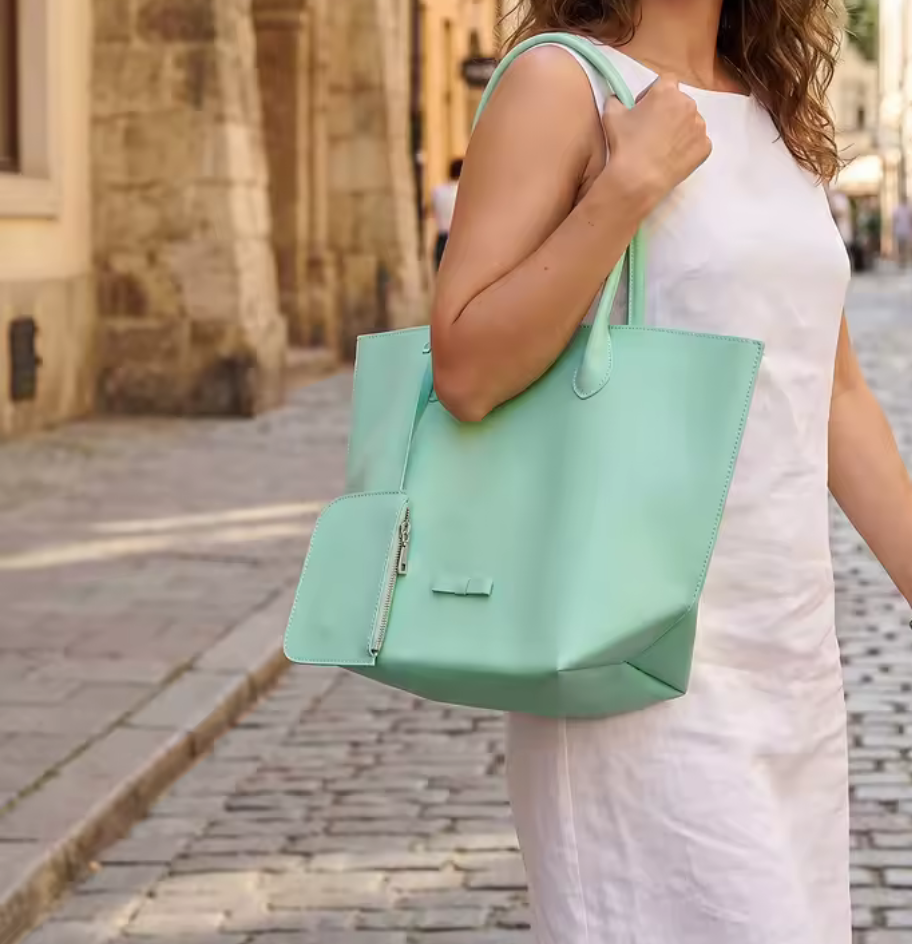 The Jelly Tote Bag - Turquoise