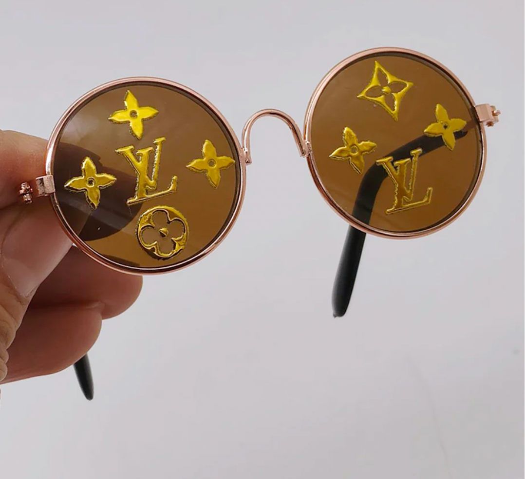 Dog Sunglasses - Gold