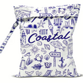 Wet Beach Costal Bag - Blue/White