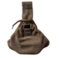 Teddy Fleece Puppy Dog Pet Carrier Sling - Chocolate