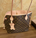Woof Luxury Bone Pet Carrier Tote Bag - Brown