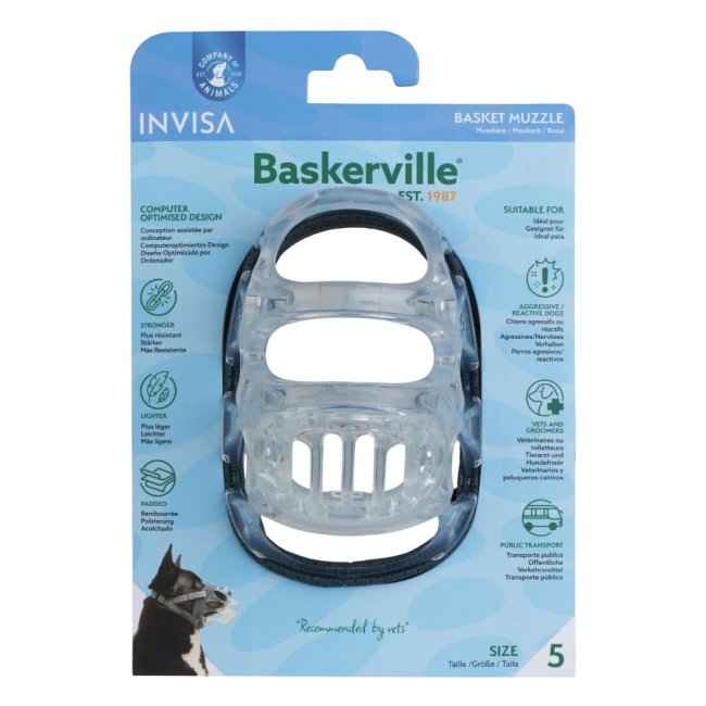 Company Of Animals Baskerville INVISA Muzzle