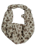 Faux Fur Pet Dog Sling Carrier - Cream