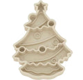 Christmas Tree Dog Enrichment Slow Feeder & Lick Mat - Cream