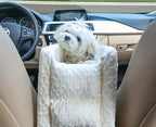 Lace Ruffle Detail Portable Pet Car Seat for Dogs