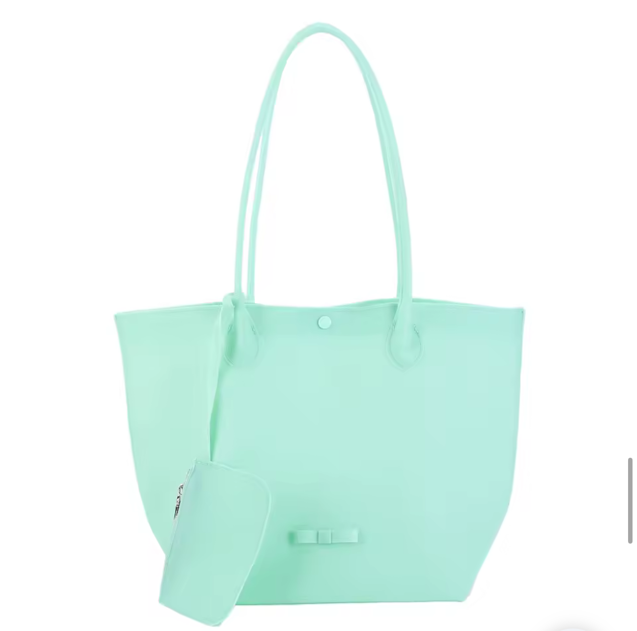 The Jelly Tote Bag - Turquoise