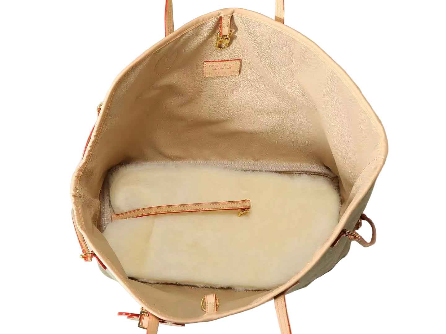 Woof Luxury Bone Pet Carrier Tote Bag - Khaki