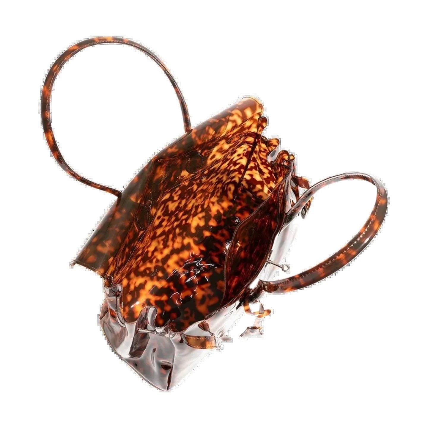 The Jelly Firkin Tote Bag - Tortoise Shell Brown