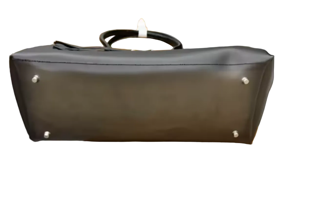 The Jelly Firkin Tote Bag - Crocodile Black V2
