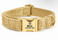 Boucle Textured Dog Collar - Gold