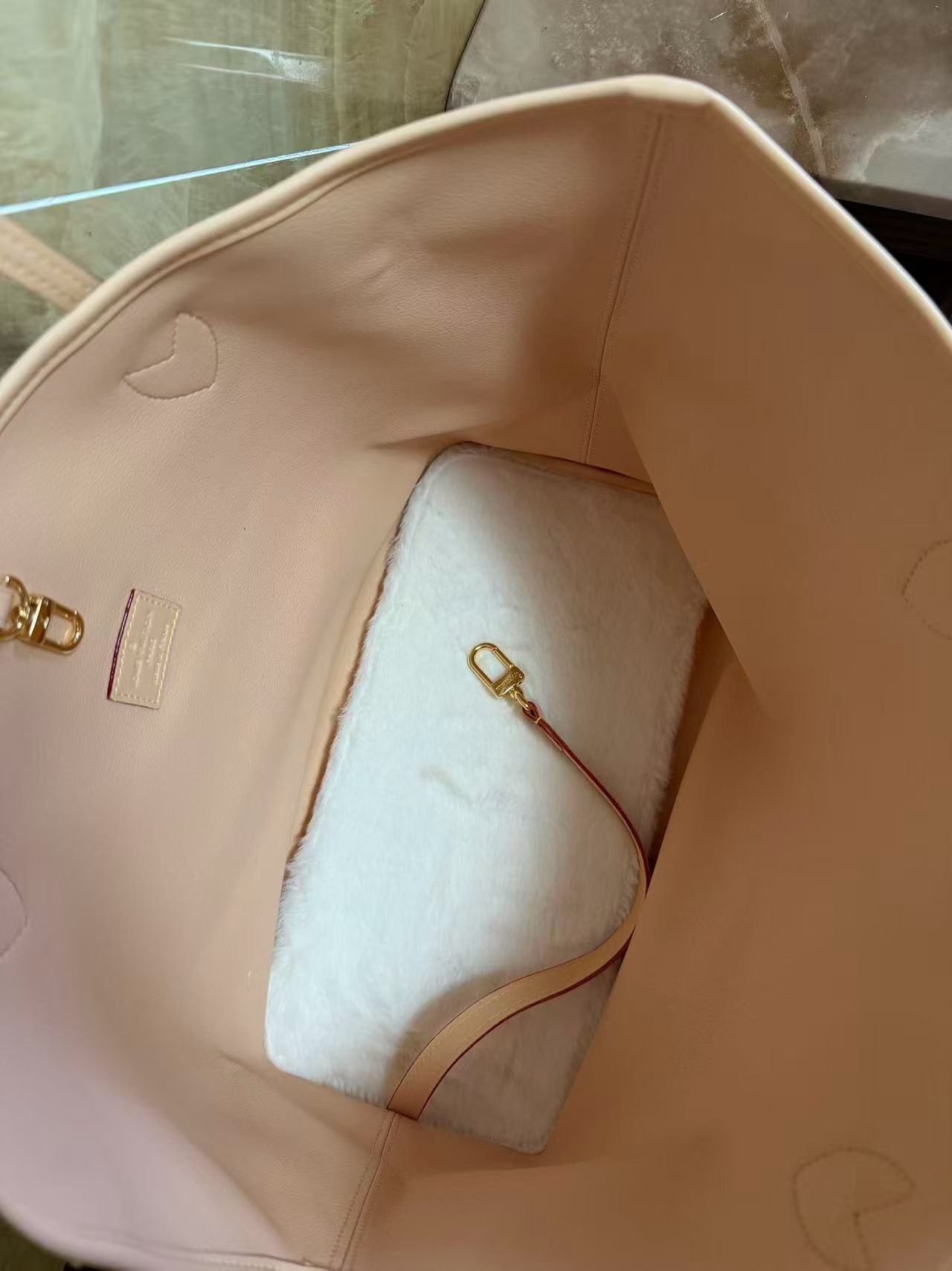 Woof Luxury Bone Pet Carrier Tote Bag - Brown