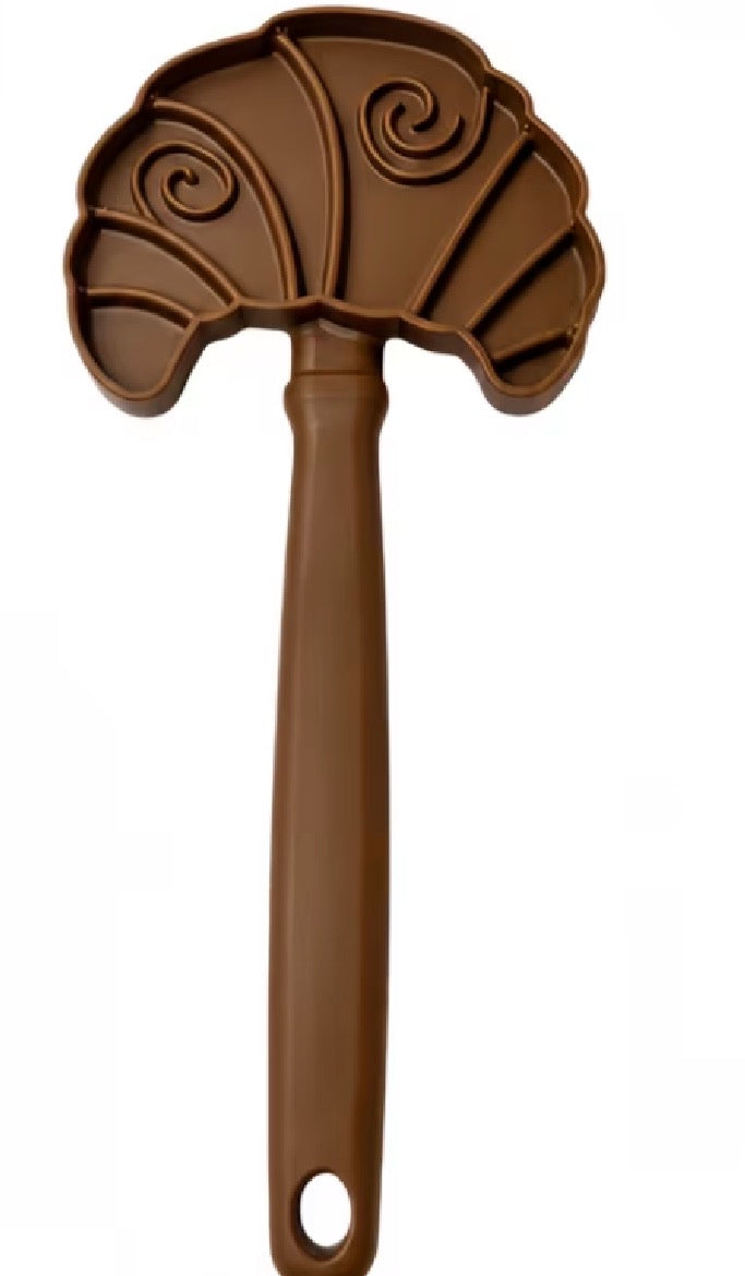 French Inspired Croissant Licki Wand Dog Interactive Toy - Chocolate