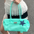 The Jelly Firkin Matte Mini Tote Bag - Turquoise