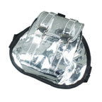 Dog Metallic Backpack Harness - Silver