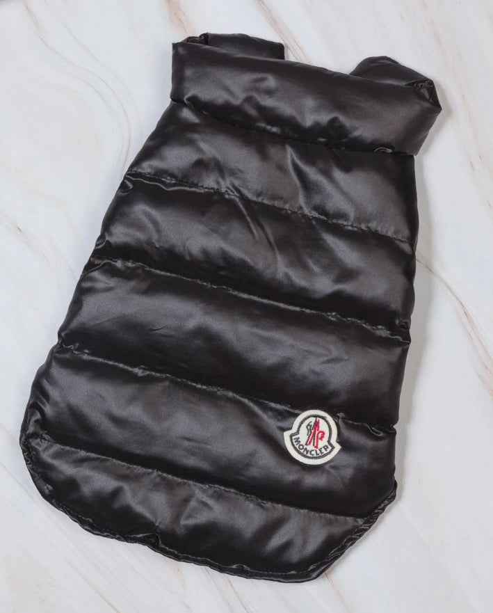 Pomcler Dog Padded Gilet Jacket - Black