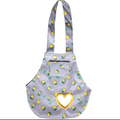 Silkie Pet Carrier Sling - Grey Lemons