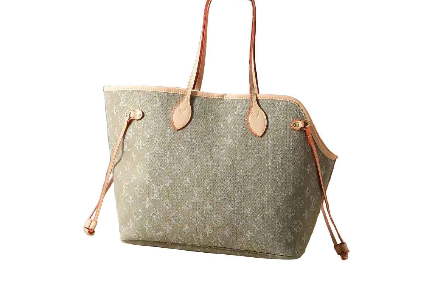 Woof Luxury Bone Pet Carrier Tote Bag - Khaki