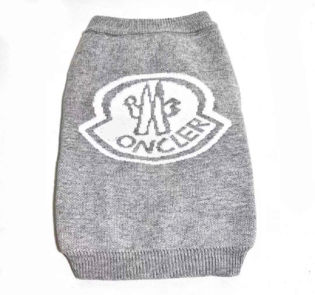 Bonecler Knitted Dog Jumper - Grey