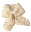 pUGG Dog Teddy Fleece Scarf - Cream