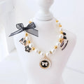 Pearl Dog Necklace