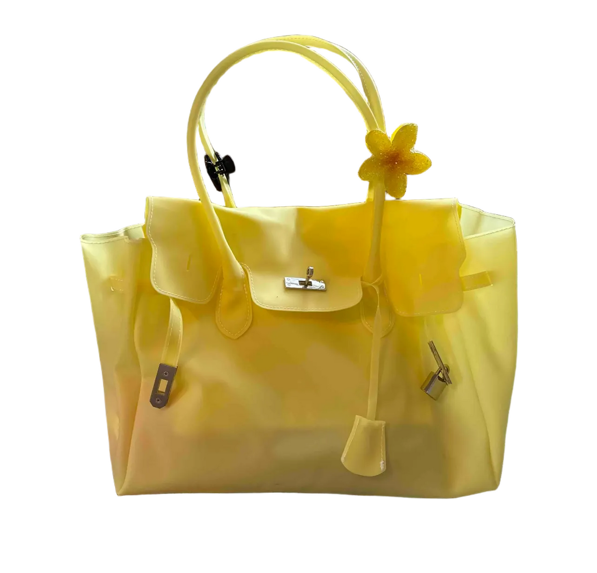 The Jelly Firkin Matte Tote Bag - Yellow