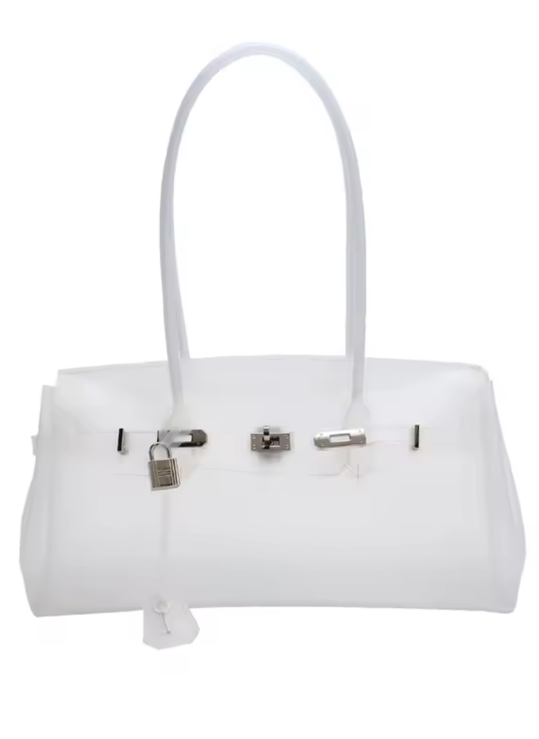 The Jelly Firkin Tote TPU Bag - Transparent