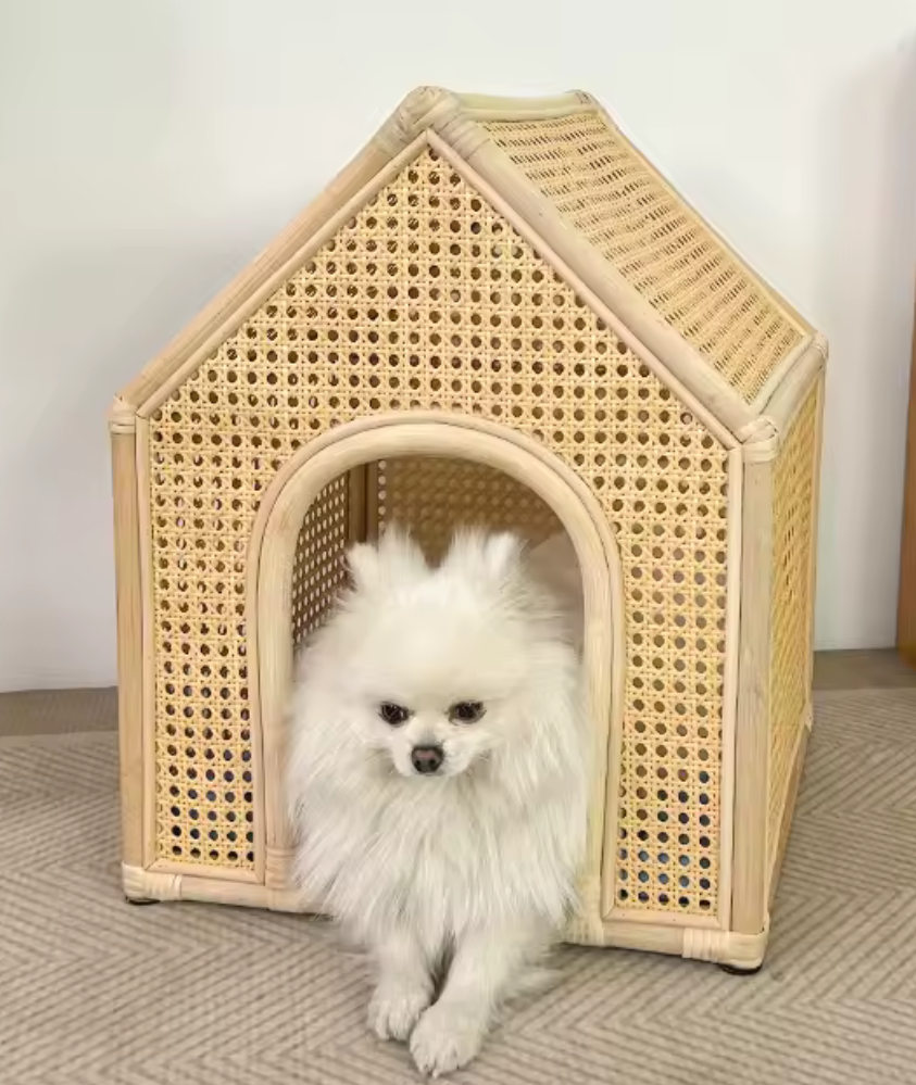 Rattan Pet Dog House