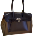 The Jelly Firkin Tote Bag - Crocodile Black 2.0